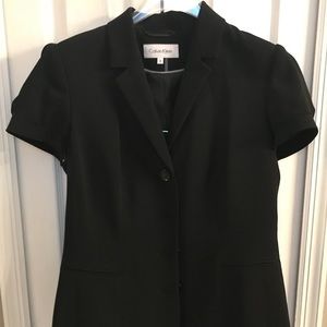 Black Calvin Klein skirt suit set